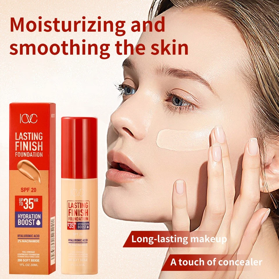 24H Wear BB Cream Foundation - Matte Finish, Oil Control, Tinted Moisturizer - Image 2 of 4
