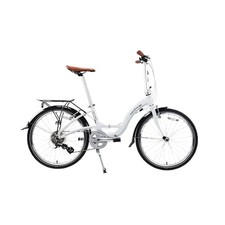 Dahon Briza D8 Folding Bike (Frost White)