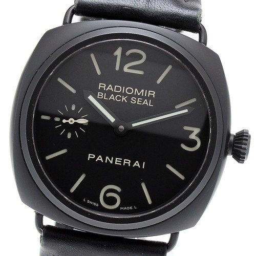 PANERAI Radiomir Black Seal PAM00292 black Dial Hand Winding Men's Watch_832368