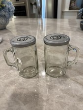 Glass jars lot of 2