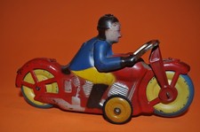 RARE OCCUPIED JAPAN TIN MOTORCYCLE 1945