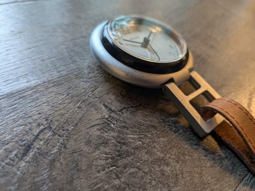 Bulova Quartz Travel Alarm Clock Pocket Watch - Picture 3 of 7