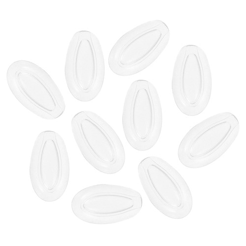 Replacement Nose Pads for Eyeglasses 10 Pairs Soft Cushion Silicone - Picture 10 of 12