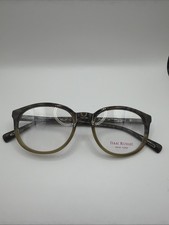 NEW ISAAC MIZRAHI IM30038 GN BLACK BROWN FADE MARBLE AUTHENTIC EYEGLASSES 51-18