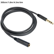 Adapterkabel Kabel 1,8-6m 6,35 Mm TRS Stereo -Stecker Männlich Zu Weiblich