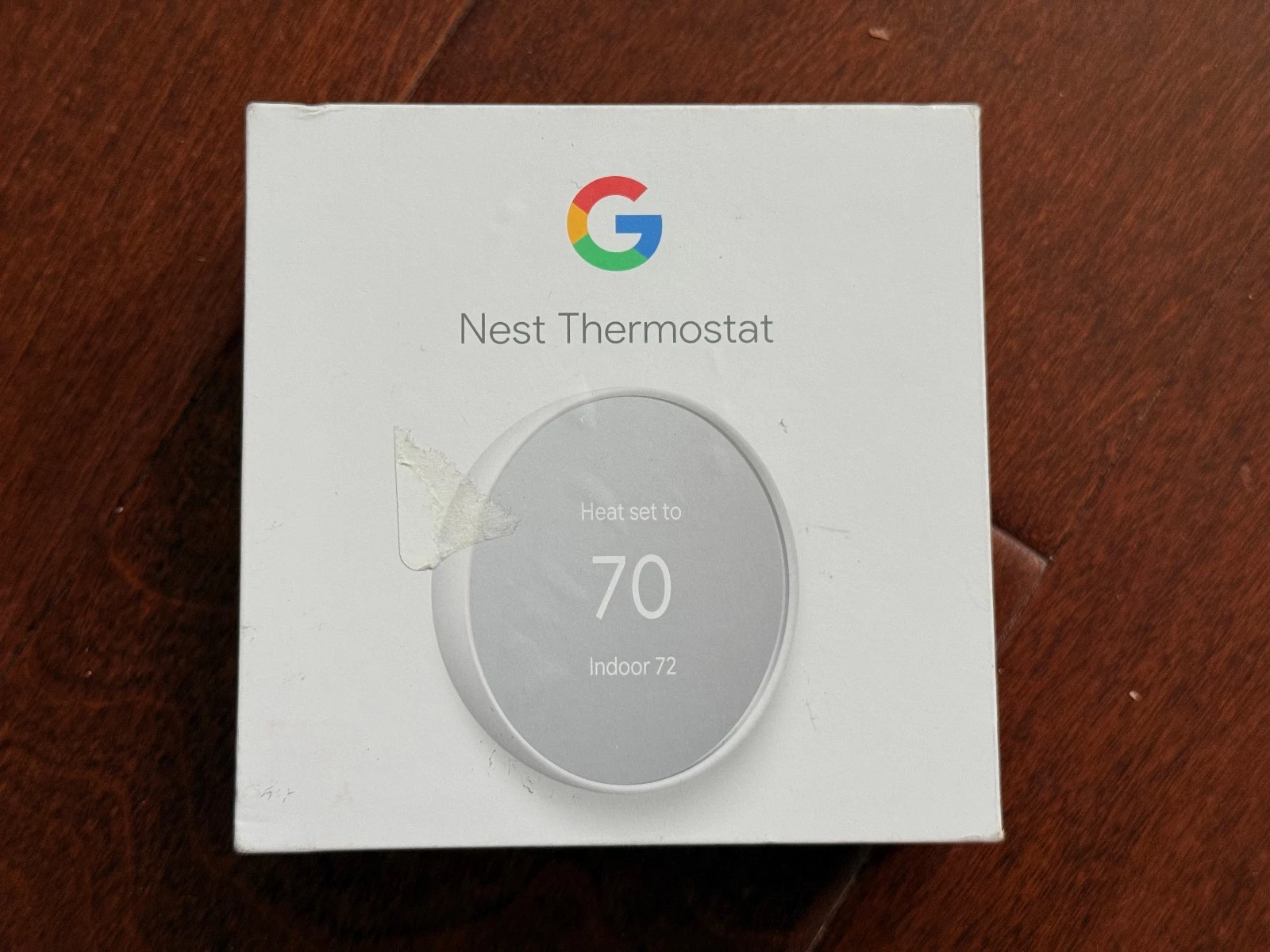 Google Nest Smart Thermostat, Snow - GA01334-US