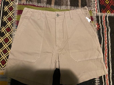 NWT Best Made Co 7'' Fatigue Ripstop Shorts in Tan 31