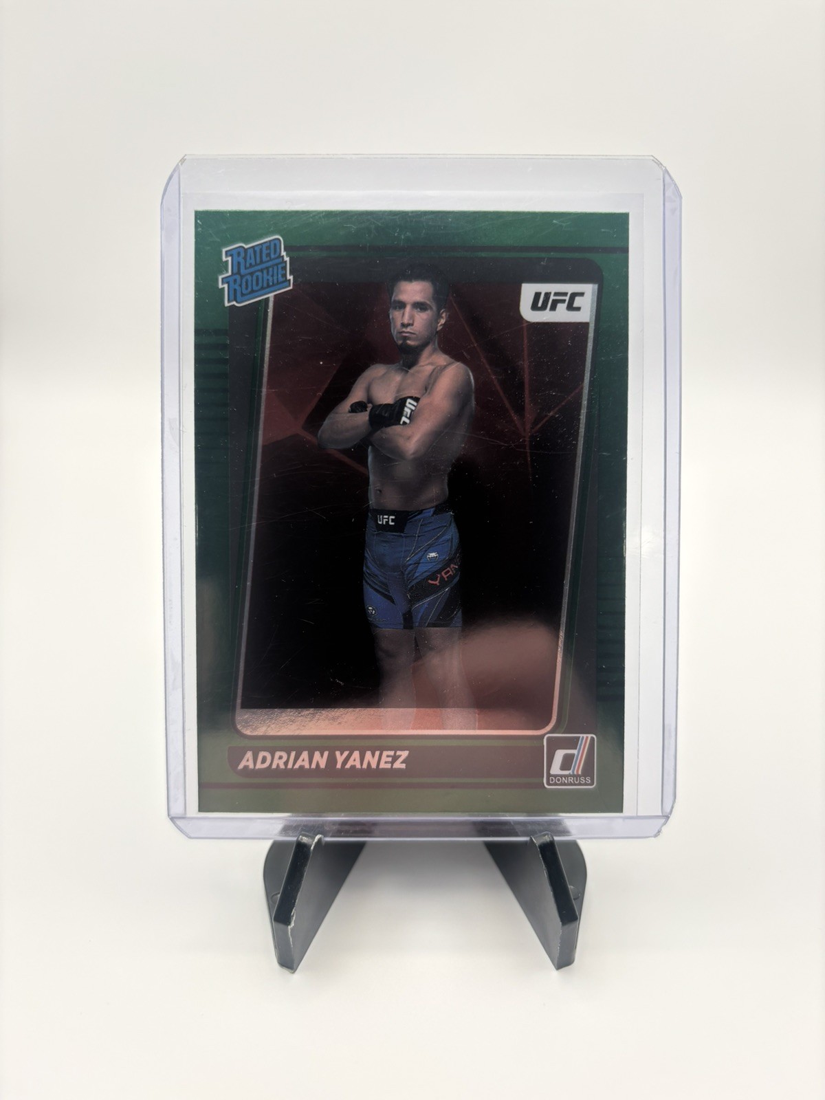 2022 Donruss UFC - Rated Rookie Green Flood #209 Adrian Yanez (RC)