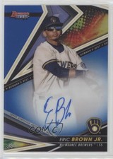 2022 Bowman's Best of 2022 Blue Refractor /150 Eric Brown Jr #B22-EB Auto 3q5