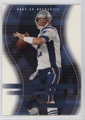 2004 SP Authentic Tom Brady #51 0l16