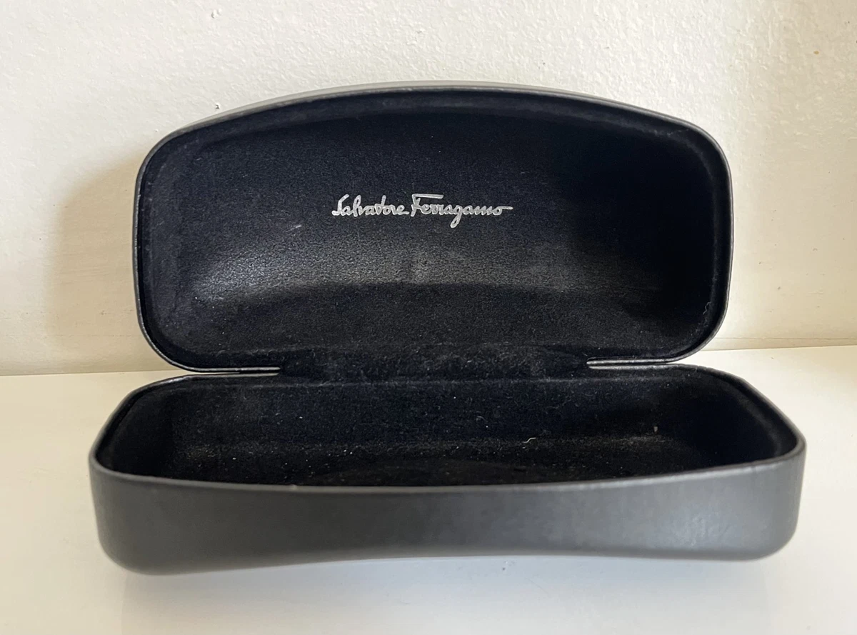 Salvatore Ferragamo eyeglasses or sunglasses case with box EMPTY Black Salvatore Ferragamo Eyeglass Hard Cases for sale | eBay main image 4