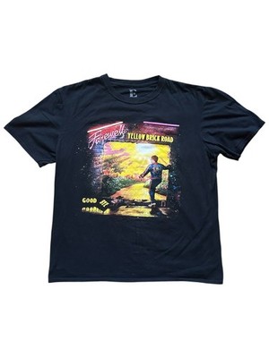 Elton John Farewell Yellow Brick Road Tour 2022 T-Shirt Europe Dates Concert L