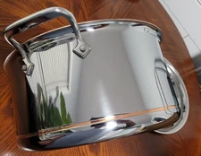 All-Clad Copper Core 8 qt  Stock Pot with Lid Beautiful Pot WoW