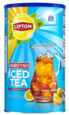 Lipton Unsweetened Iced Tea Mix, 28 qt (Pack ...