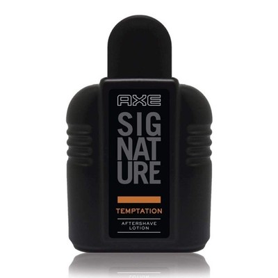 Axe Signature Dark Temptation After Shave Lotion skin heal razor cut Day long US