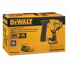 NEW DEWALT 20V MAX 18 GA Brad Nailer Kit - DCN680D1R - Sealed With Warranty!