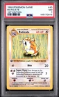 1999 POKEMON BASE SET 1ST EDITION #40 RATICATE PSA 7
