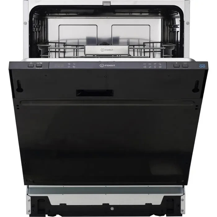 Indesit IN2IE13CNO8 UK 60cm Full Size Integrated Dishwasher, 13 places, 8 Progs
