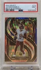 2024 Select Prizm Red and Blue Shock #112 Jayden Daniels Rookie PSA 9