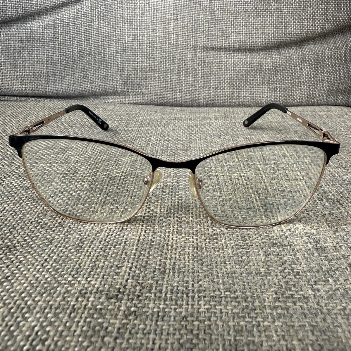 Bulova Eyeglasses Frames Miramichi Black Bronze 54-16-140 | eBay display picture 2