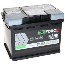 60Ah Fiamm Autobatterie AGM VR680 12V 60Ah 680A Start Stop Batterie