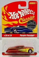 HOT WHEELS CLASSICS  2005 COMIC CON PURPLE PASSION - 1 of 3000