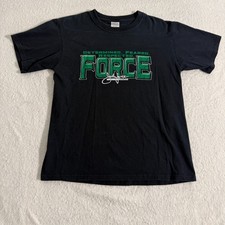 Size M - John Force Racing T-Shirt Mens Black 14 Time Funny Car Champion
