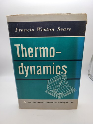 #ad #ad Thermodynamics by Francis Weston Sears 1959 $29.99