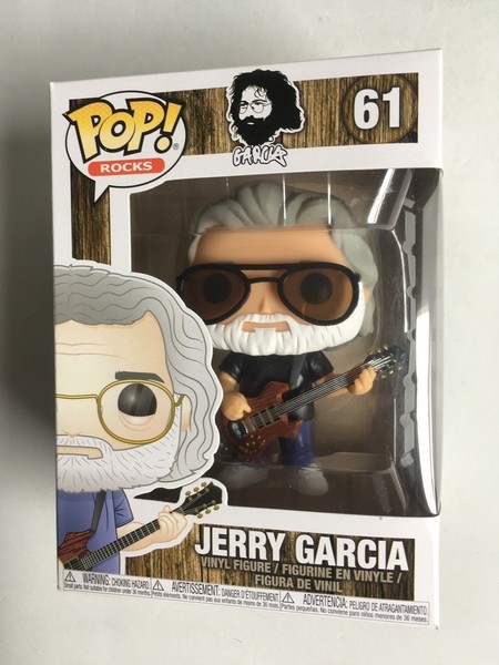 Funko Pop! Rocks Jerry Garcia Grateful Dead #61 2017 abovedado + protector embalaje original