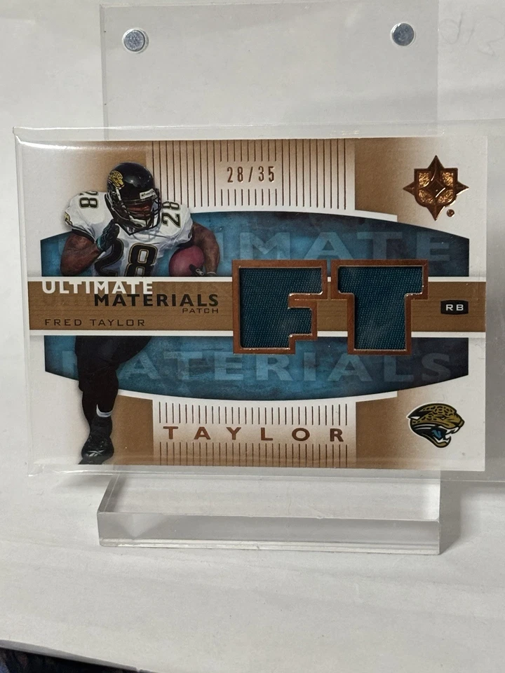 2007 Ultimate Collection Fred Taylor Materials 03/35 Sick Game-Used Patch #UM-FT - Image 2 of 4