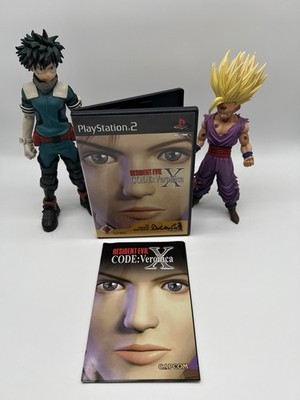 Resident Evil Code Veronica X - Sony Playstation 2 Ps2 Spiel CIB OVP USK 18 PAL
