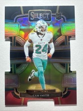 2023 Panini Select - Concourse Cam Smith #61 Black & Gold Prizm Die-Cut (RC)