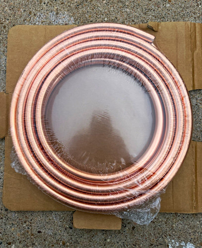 Muller Streamline Copper Coil 50 ft Bulk Tubing 1/2 in ID x 5/8 in OD