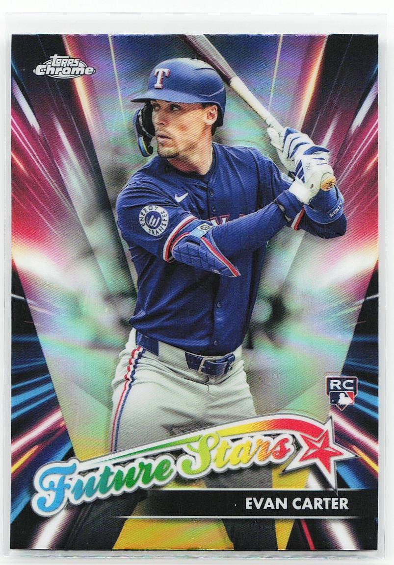 📈 [RC] 2024 Topps Chrome Update #FSU-13 Evan Carter Future Stars