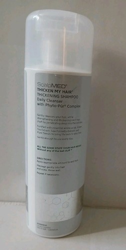 ScalpMed THICKEN MY HAIR Thickening SHAMPOO Phyto Pur 8 Oz Organic New Exp 12/27 - Picture 4 of 5