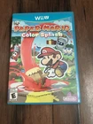 Paper Mario Color Splash  (Nintendo Wii U, 2016) Cib