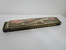 Armonica vintage M Hohner Echo-Luxe W Germania