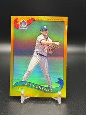2002 Topps Chrome Gold Refractors #36 Alex Gonzalez