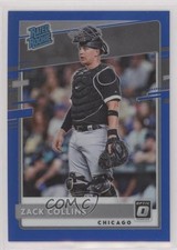 2020 Panini Donruss Optic Rated Rookies Blue Prizm 51/75 Zack Collins #71 2id