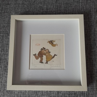 Janosch Gemälde Bild römisch 3 Nr. 110 von 300, gerahmt