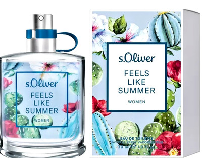 s.Oliver Feels Like Summer Women Eau de Toilette Natural Spray Vapor 30ml Neu