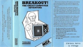 Breakout! - The Great Computer Adventure - Toshiba - 1985 - MSX