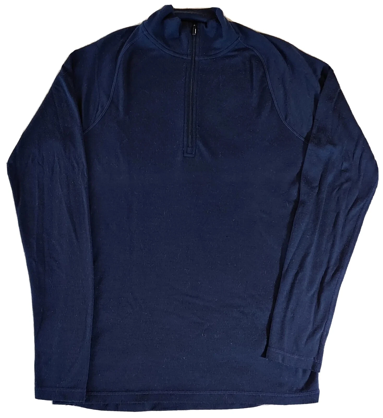 smartwool 1/4 zip long sleeve multi color block sweater