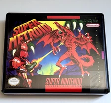 Super Metroid CASE ONLY Super Nintendo SNES Box BEST Quality Available