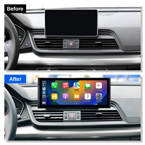 12.3'' Screen Android Car GPS For Audi Q5 Q5L 2018-2020 4G+64G Wifi Navi Carplay - Picture 2 of 10