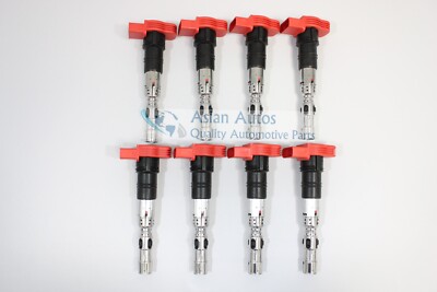 OEM Eldor Ignition Coils 8 x 077905115T For Audi allroad Quattro 4.2L 2004-2005
