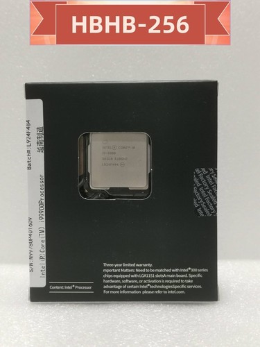 *NEW*Intel Core i9-9900 8-Core 16MB SRG18 65W 3.10GHz LGA1151 CPU Processors - Afbeelding 2 van 4