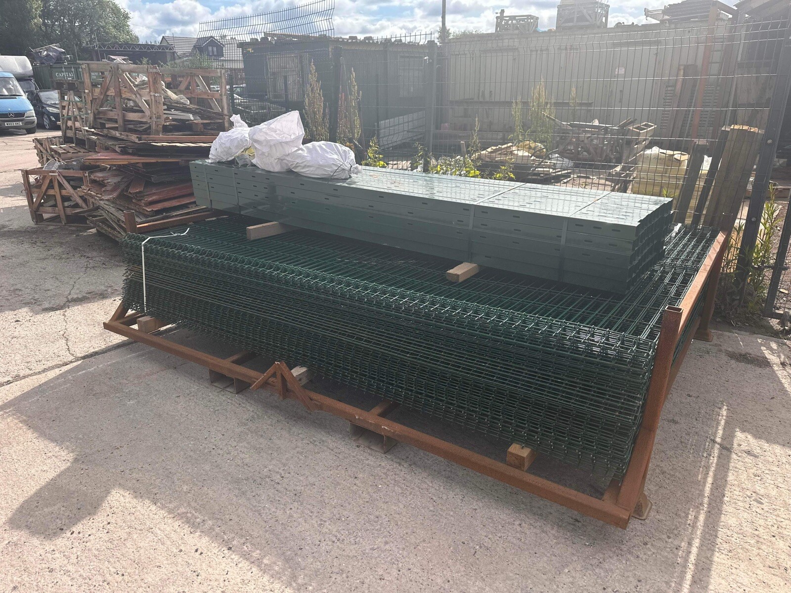 v mesh security fencing