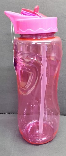 28.5oz Plastic Leakproof Sports Portable Drinks Bottle Straw Travel Gym BPA Free - Imagen 4 de 12