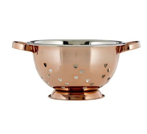 Colander Stainless Steel with Handle-Colander-Strainer for Pasta & Washing Fruit - Picture 4 of 4